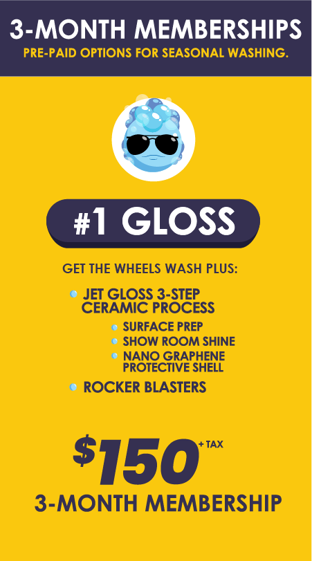 $25, Includes: Hand Prep, Hand-Dry Finish, Bug-Free Guarantee, Free Vacuums, Hand-Dry Door Jambs, Under-body Spray, Rain Repellent, Hot Wax, Rim Cleaner, Tire Shine, Total Body Protectant, Mud Blasters, 48-Hour Clean-Car Guarantee